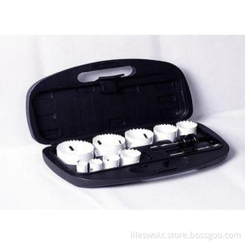 White 2 Inch Pitch Teeth Bimetal Hole Saw Cutting Tools For